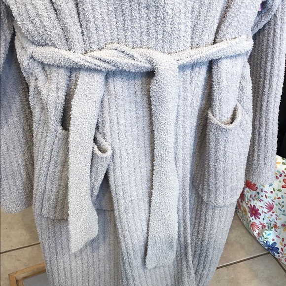 Softies Gray Belted Robe - Picture 3 of 6